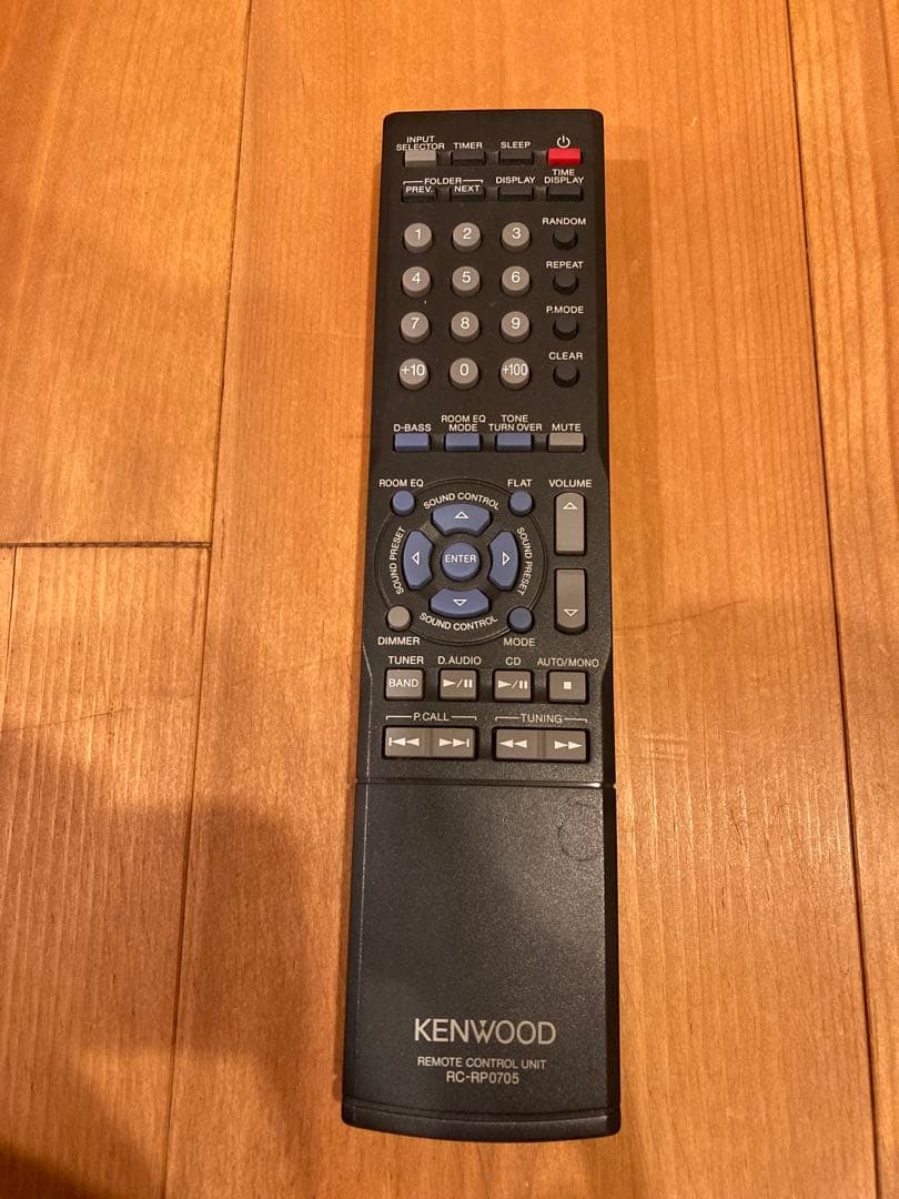 【美品】KENWOOD R-K711 CDミニコンポ アンプ