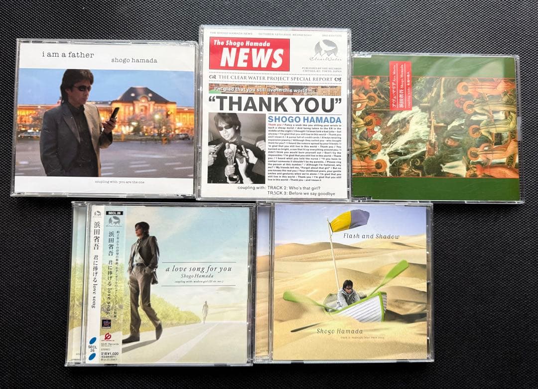 浜田省吾 CDコレクション38点 ※未開封あり