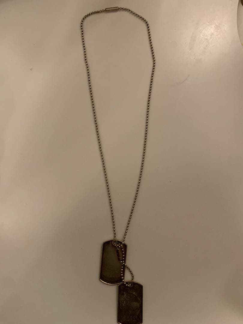 GUCCI ドッグタグネックレス 山田蓮 オモシーチャンネル