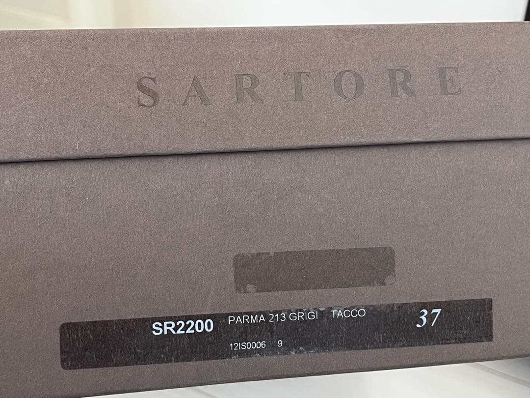 ★美品★SARTORE ロングブーツ　SR2200ダークグレー　37