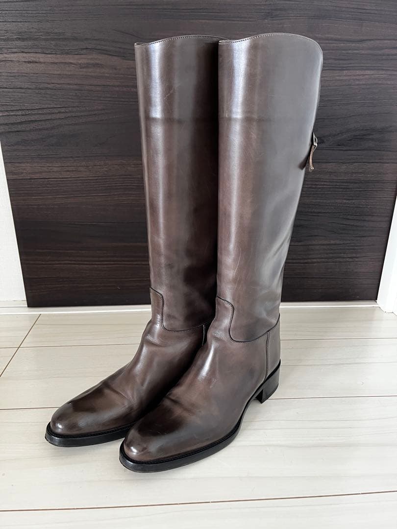★美品★SARTORE ロングブーツ　SR2200ダークグレー　37