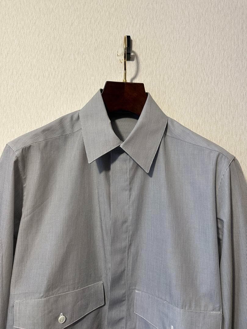 ジャケット・アウター Kris Van Assche Stripe Shirt Blouson