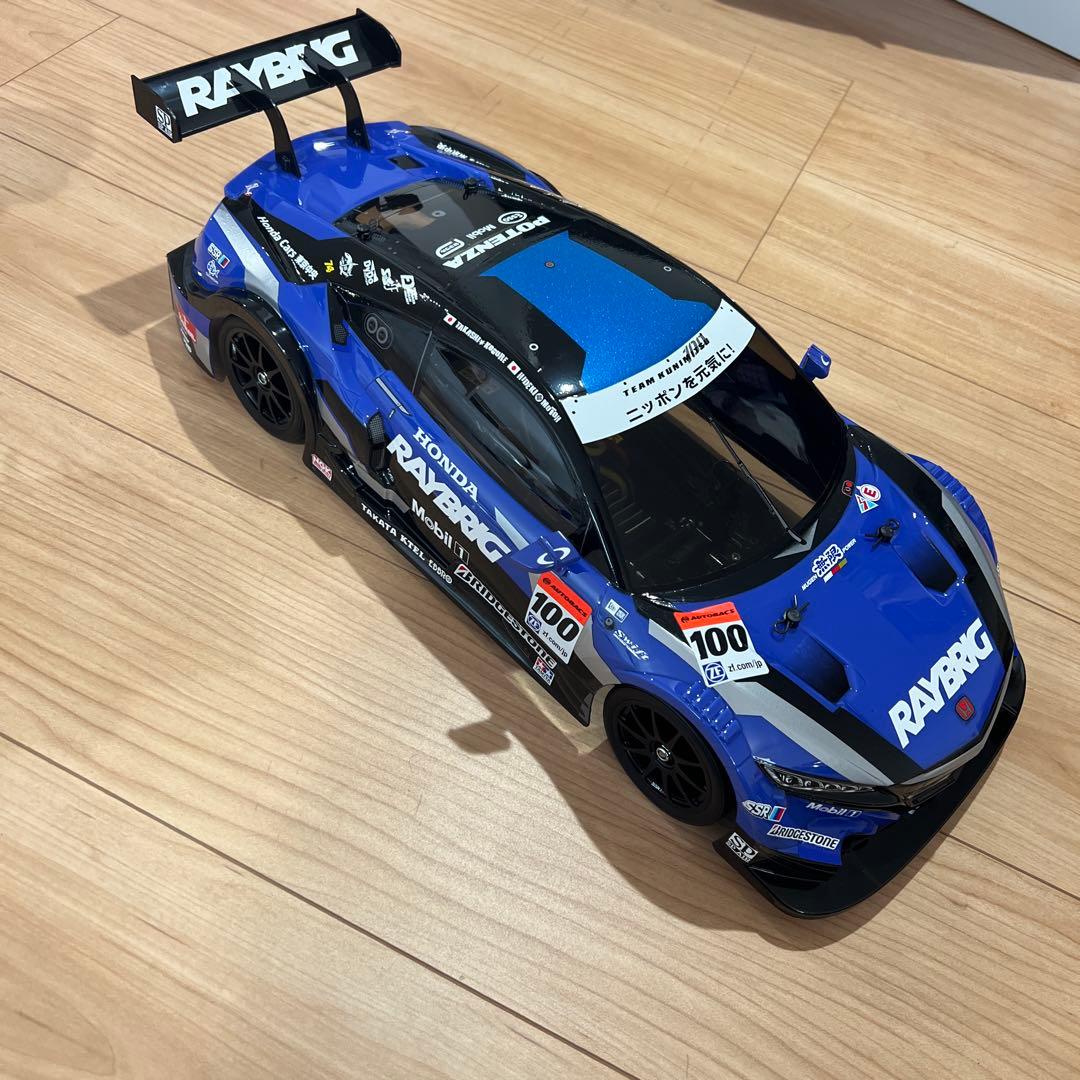 未走行　タミヤ 1/10 RC RAYBRIG NSX （TT-02シャーシ）