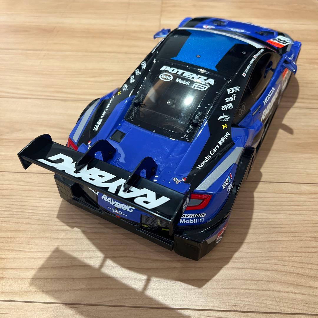 未走行　タミヤ 1/10 RC RAYBRIG NSX （TT-02シャーシ）