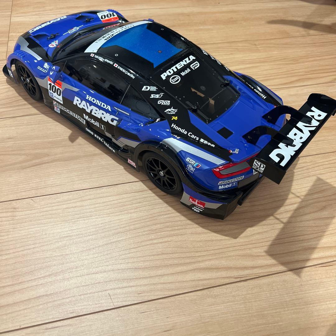 未走行　タミヤ 1/10 RC RAYBRIG NSX （TT-02シャーシ）