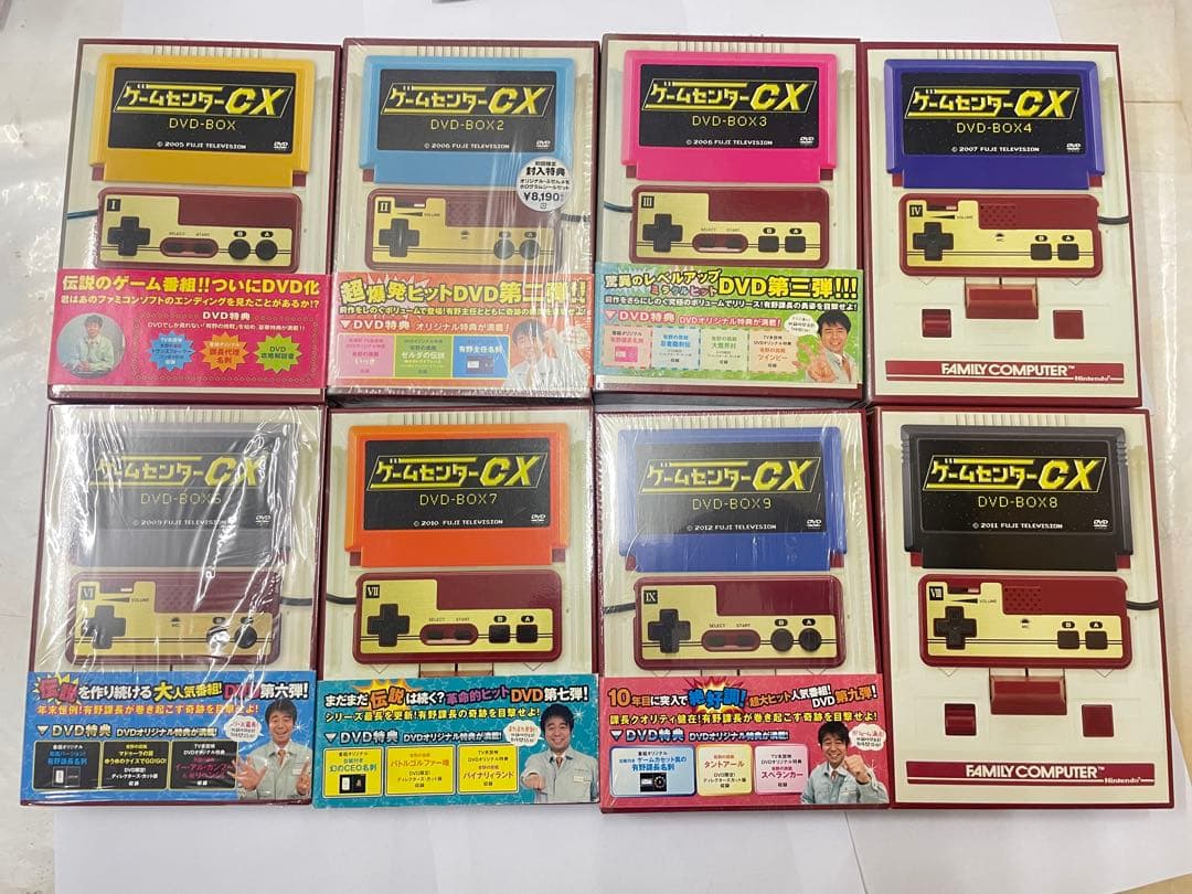 ゲームセンターCX DVD 1〜19、21〜22、25〜28、メガドライブSP他