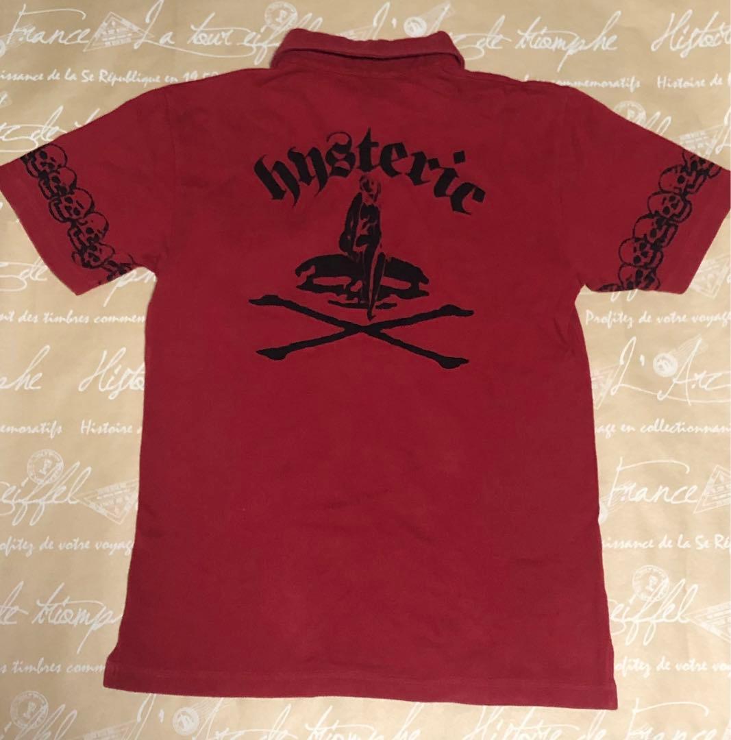 【美品】半袖ポロシャツ/HYSTERIC GLAMOUR