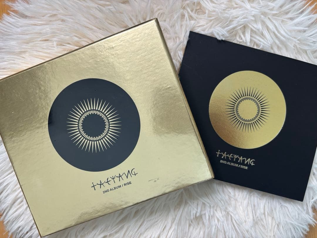 TAEYANG 2ND ALBUM RISE 韓国版 数量限定