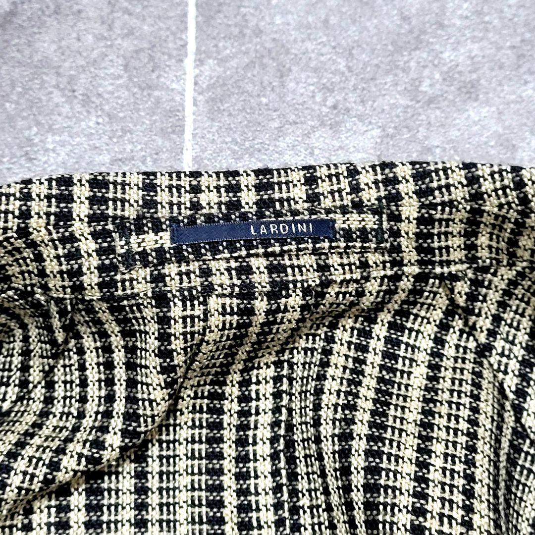 ★Kofb様 LARDINI 春夏 シルク テーラードジャケット 44