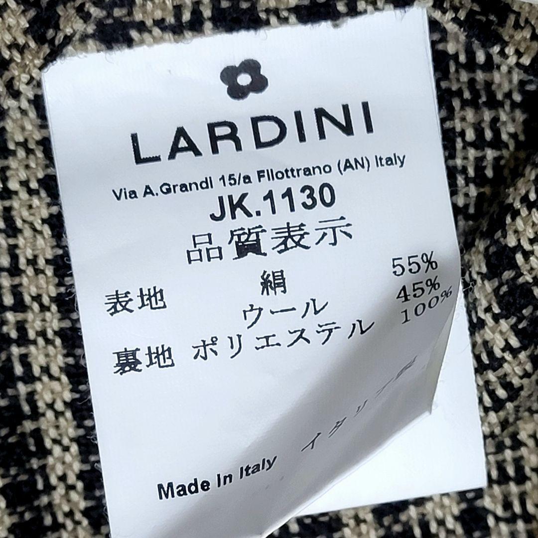 ★Kofb様 LARDINI 春夏 シルク テーラードジャケット 44