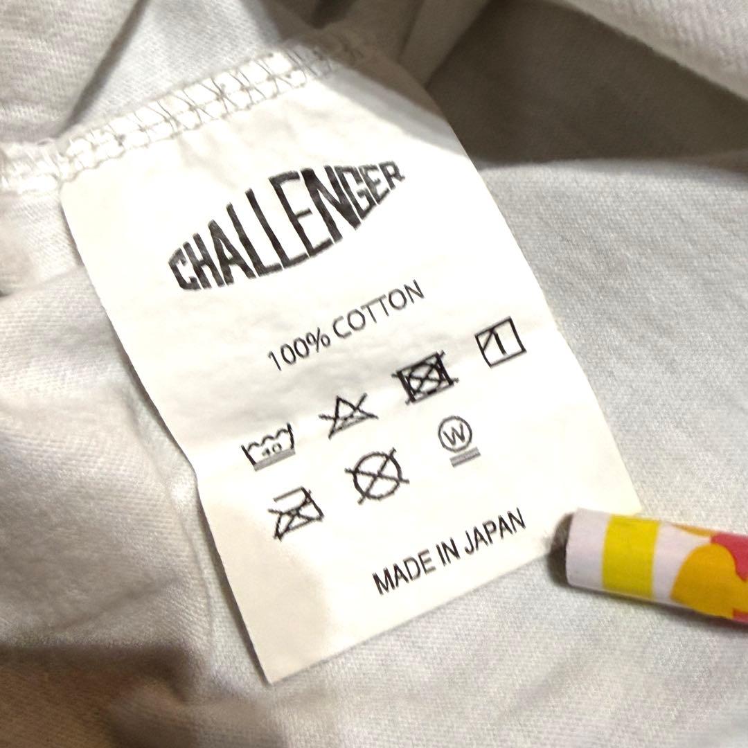 CHALLENGER チャレンジャー Tシャツ L白 ドクロ　長瀬智也 スカル