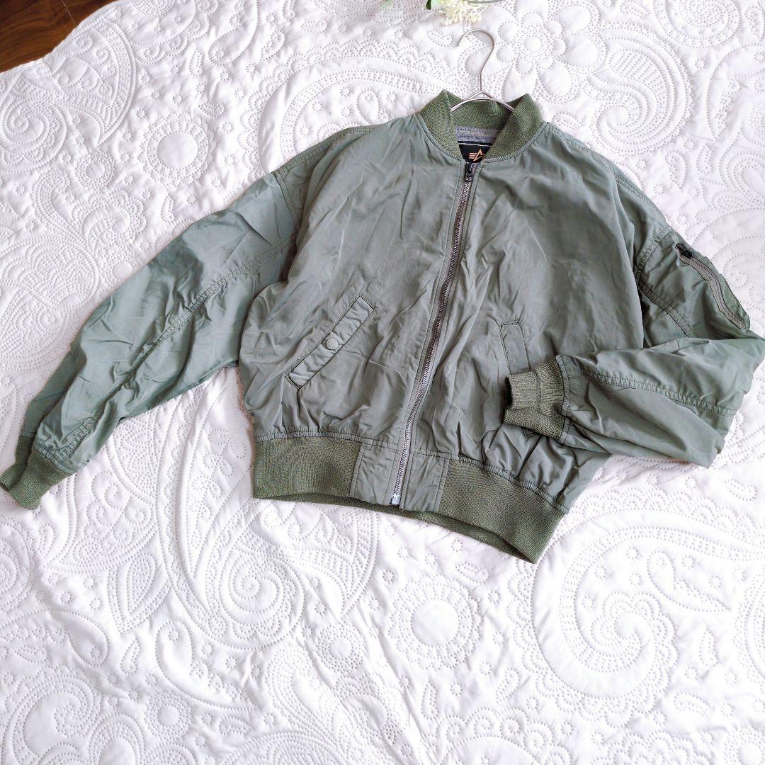 【ALPHA INDUSTRIES 】MA-1ジャケット Mサイズ
