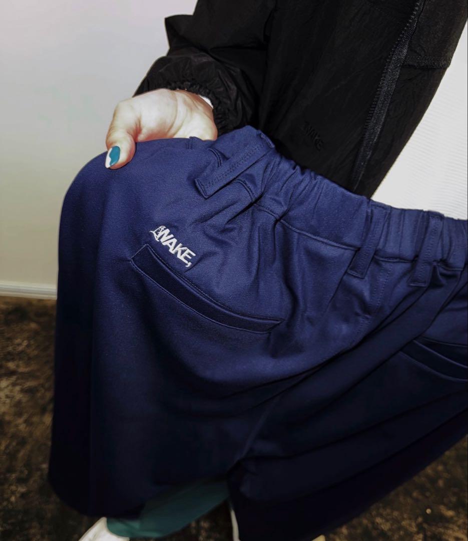 パンツ WAKE. SAPPORO COMFORT JERSEY PANTS Navy