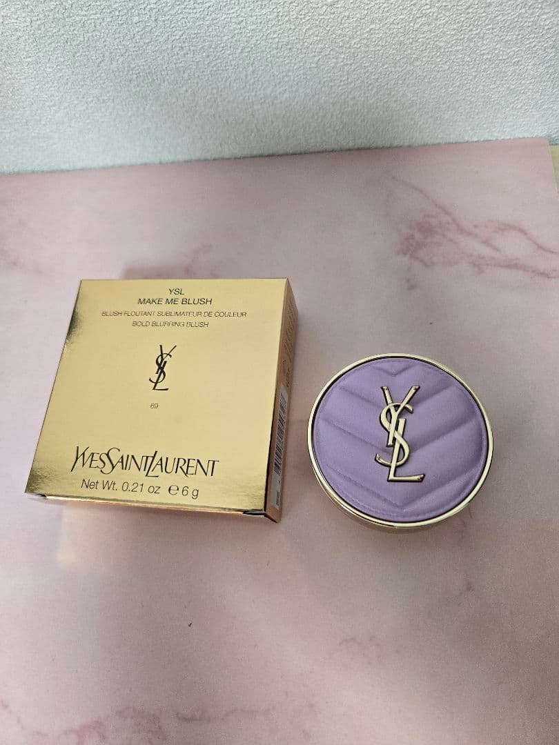新品　イヴ サンローラン　YSL メイクミーブラッシュ パウダー69 限定色