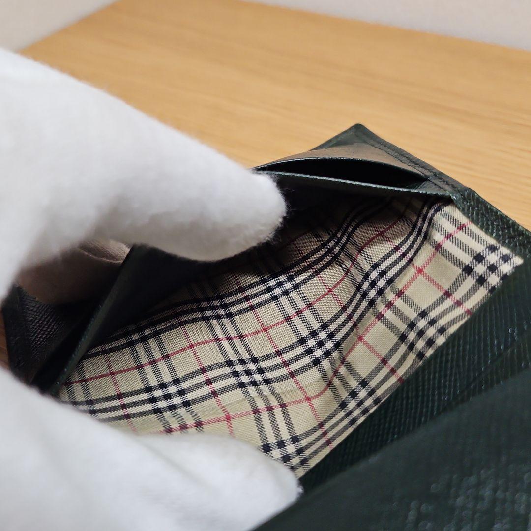 バーバリー BURBERRY 名刺入れ カードケース ノバチェック BLACK
