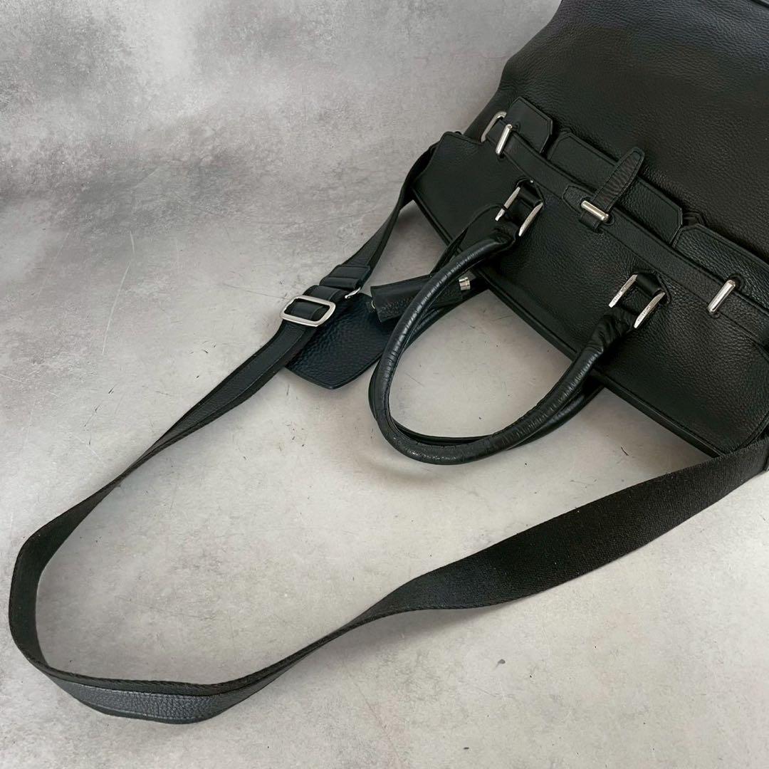 良品 PELLE MORBIDA メイデン ヴォヤージュ　2way ボストン 黒