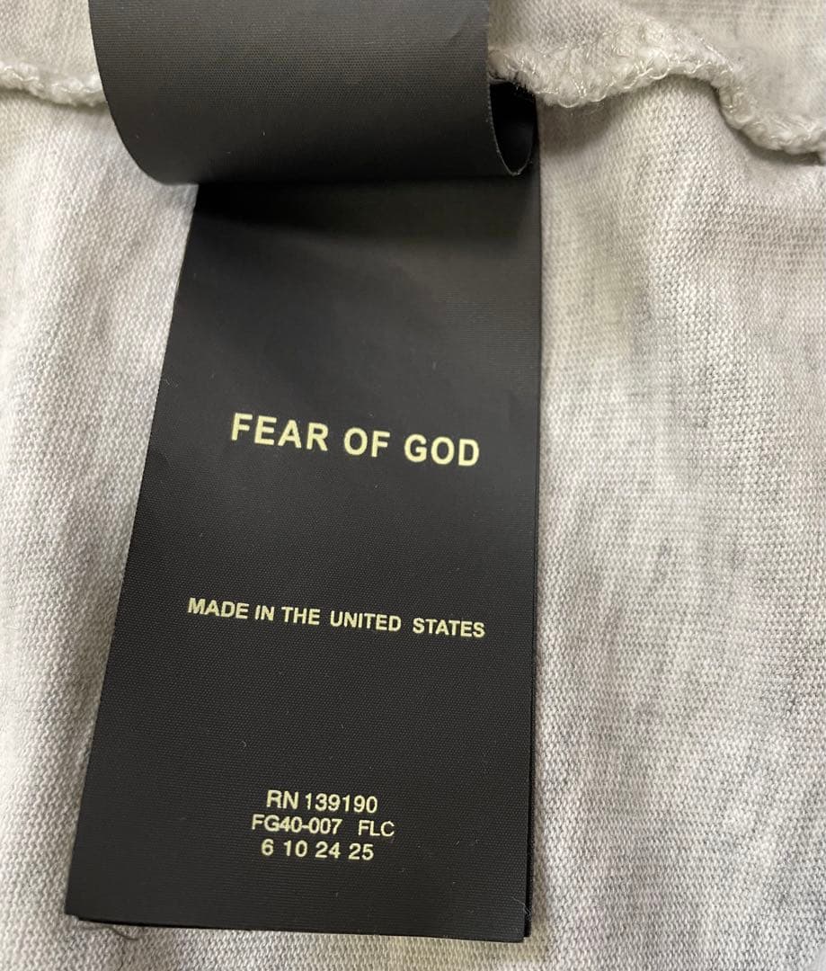 FEAR OF GOD 7th collection ABC Tシャツ