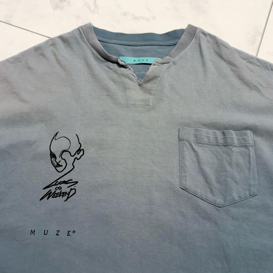 Lucas.co weekend ミューズ サンフェード スキッパー Tシャツ