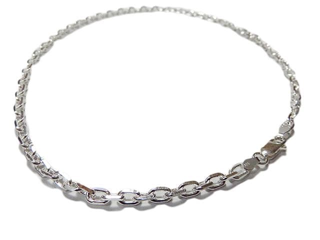 【bluerose☆様】あずきチェーンネックレス シルバー 4.1mm 45cm