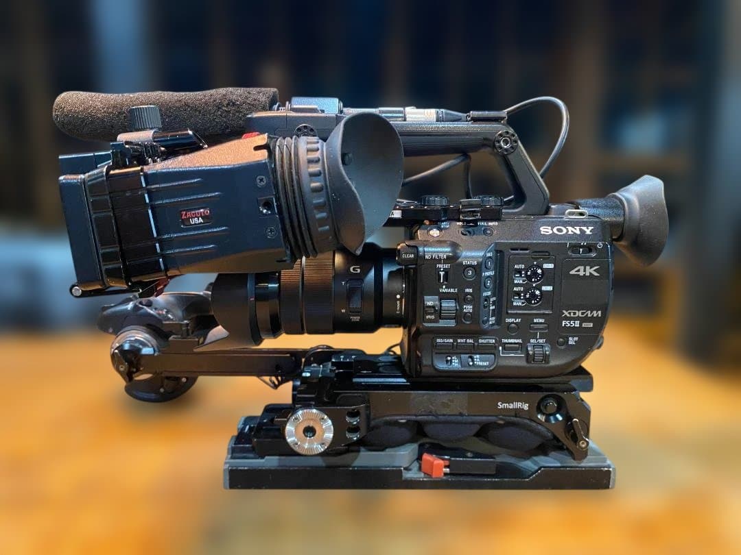 パ*コ様 SONY PXW-FS5Ⅱ ショルダーリグセット、ドキュメンタリー撮影