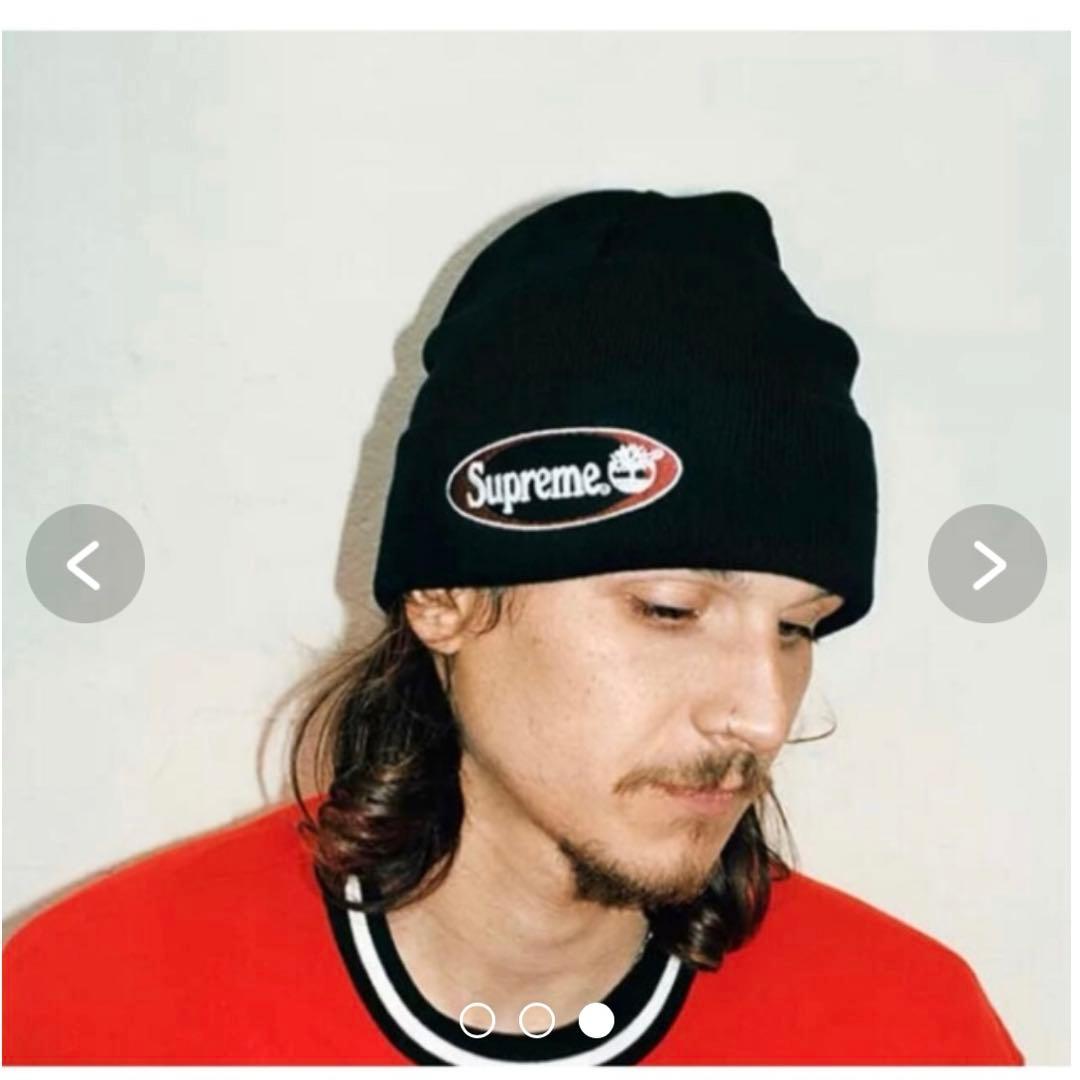 Supreme / Timberland ニット帽 21SS ブラック