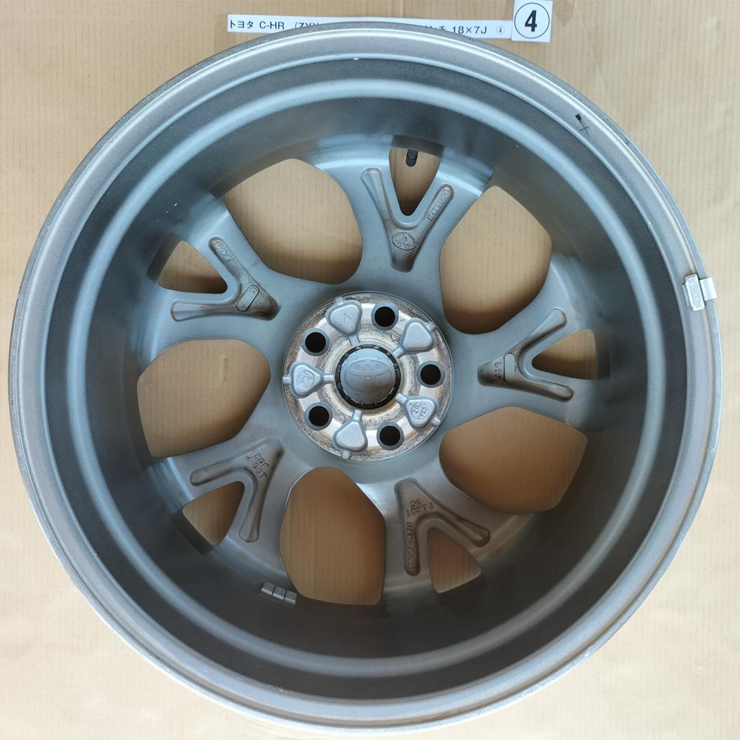 トヨタ CHR（ZYX11）純正 ホイール 18インチ 18×7J ④