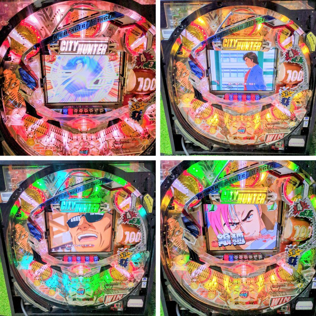 【人気希少】パチンコ 実機 卓上 CR　シティーハンター ～合言葉はXYZ～