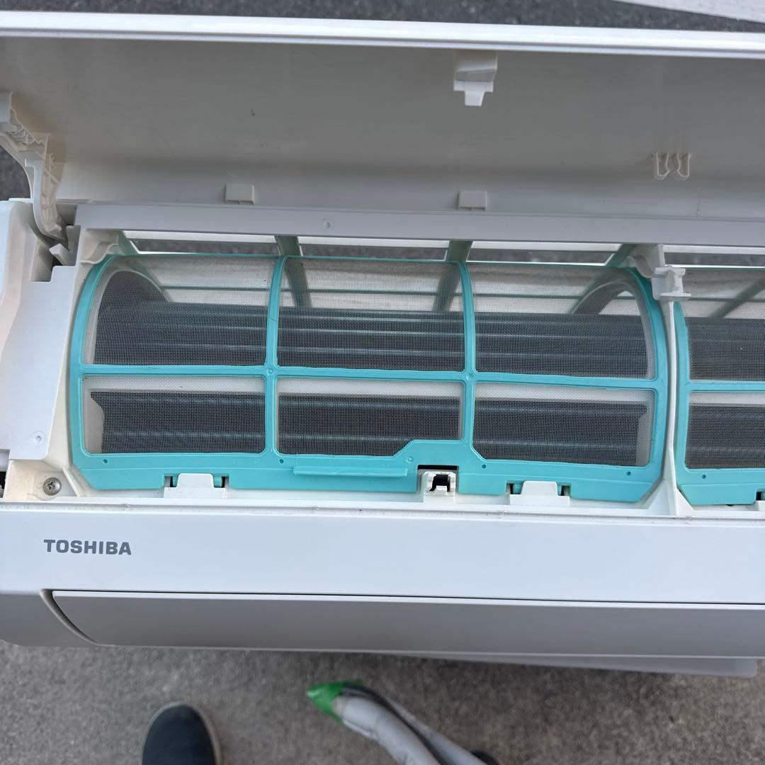 エアコン RAS-F401M-W 14畳用100V 東芝