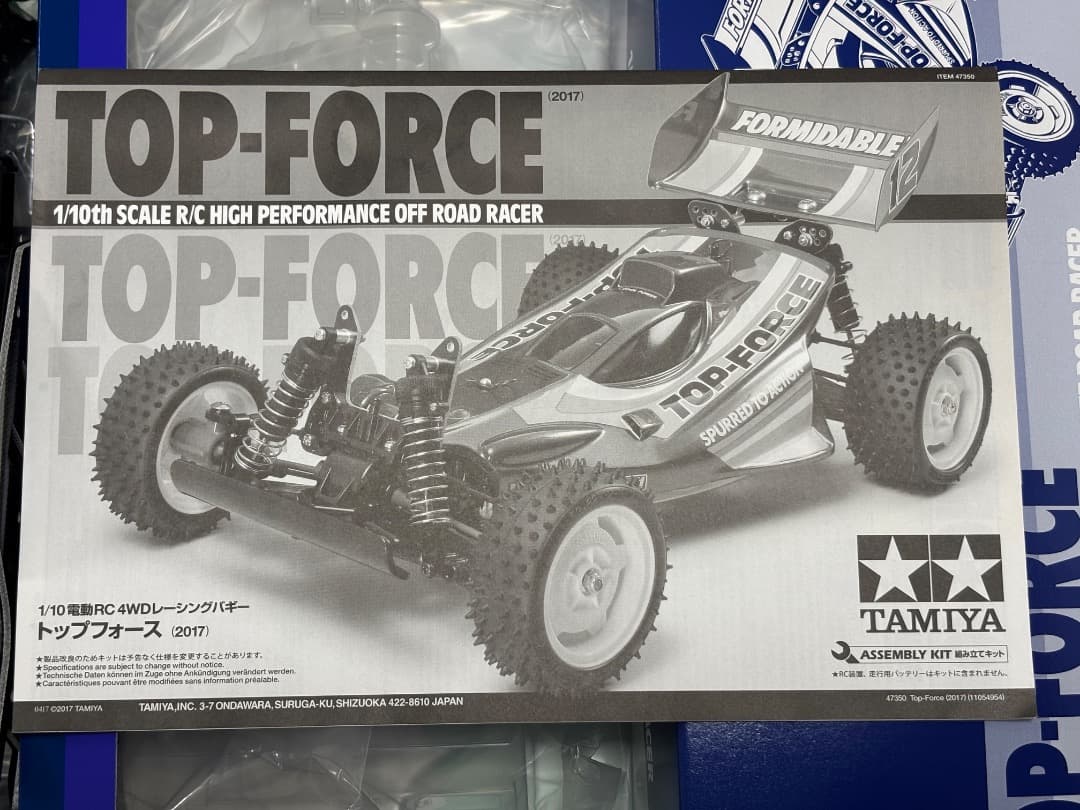 新品未組立 タミヤ トップフォース2017 TOP FORCE ラジコン RC