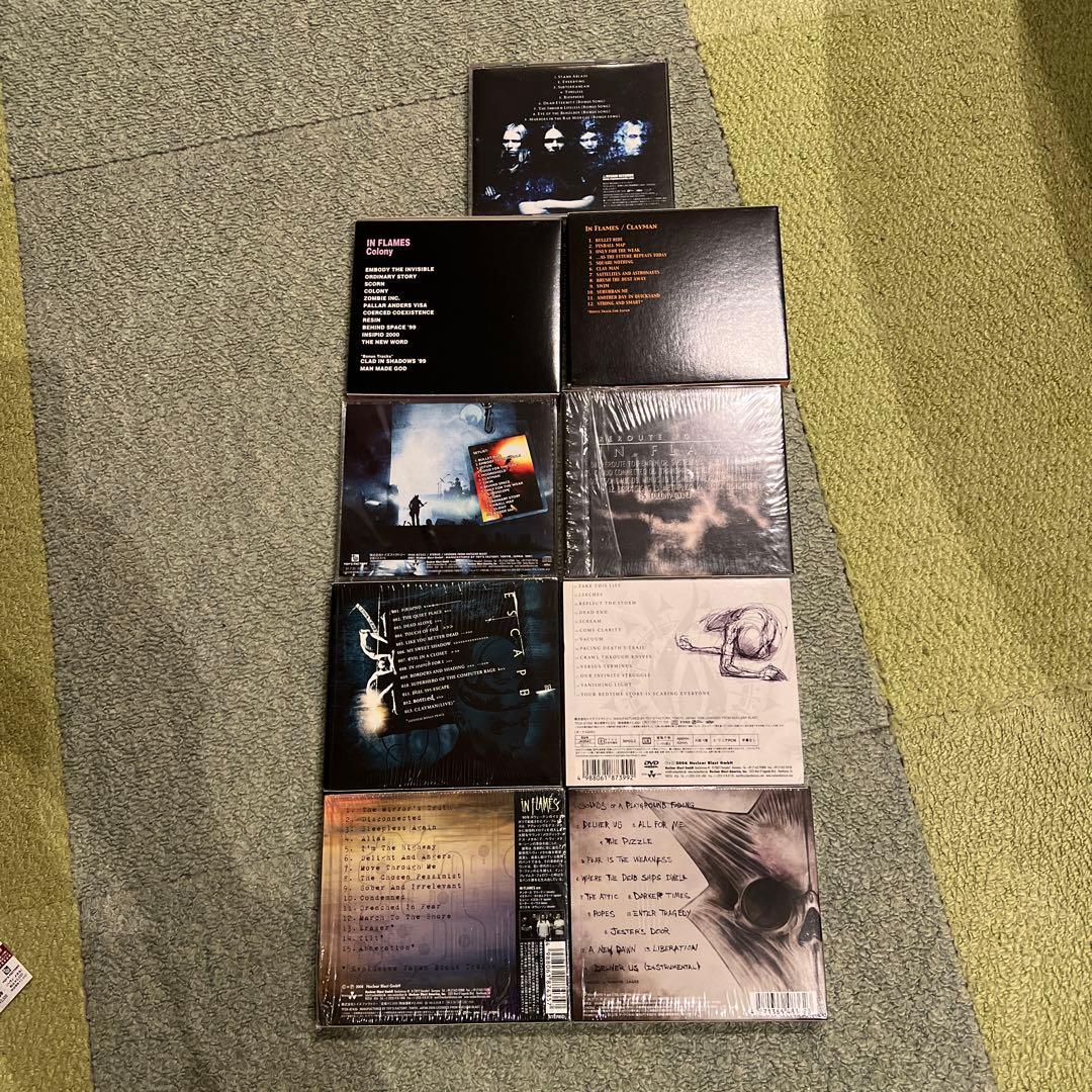 IN FLAMES 国内初回盤含むアルバム９枚セット