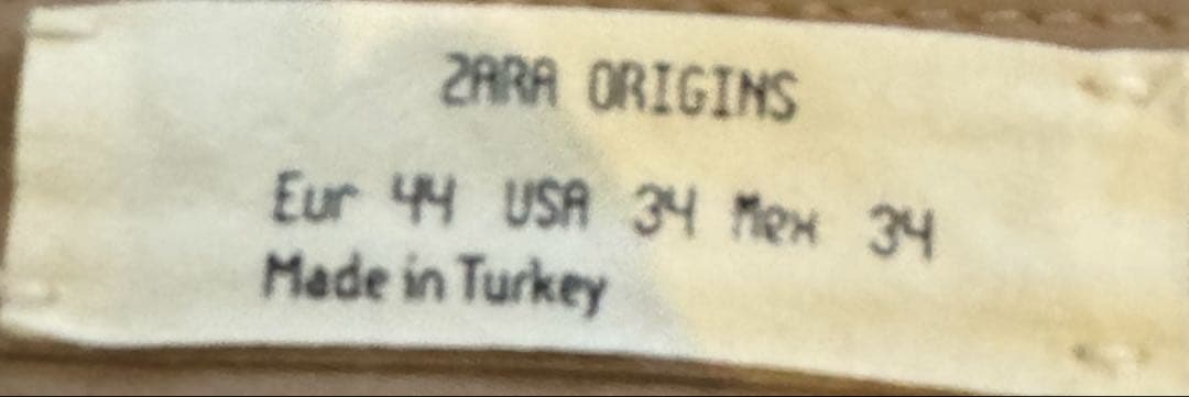 ZARA ORIGINS ダブルスーツ 新品キャメル パンツ2本 XL