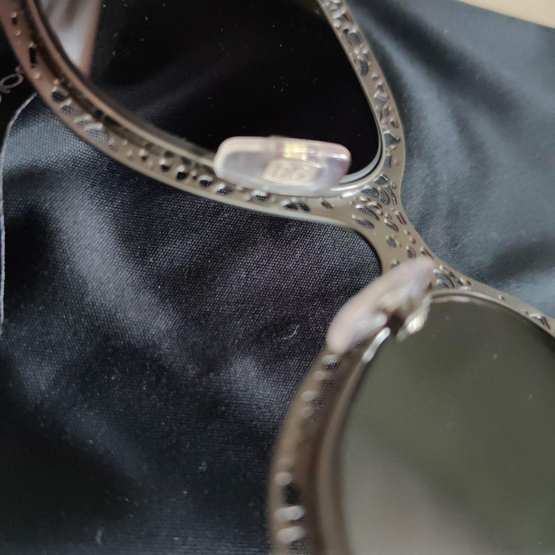 DOLCE & GABBANA レース模様 サングラス