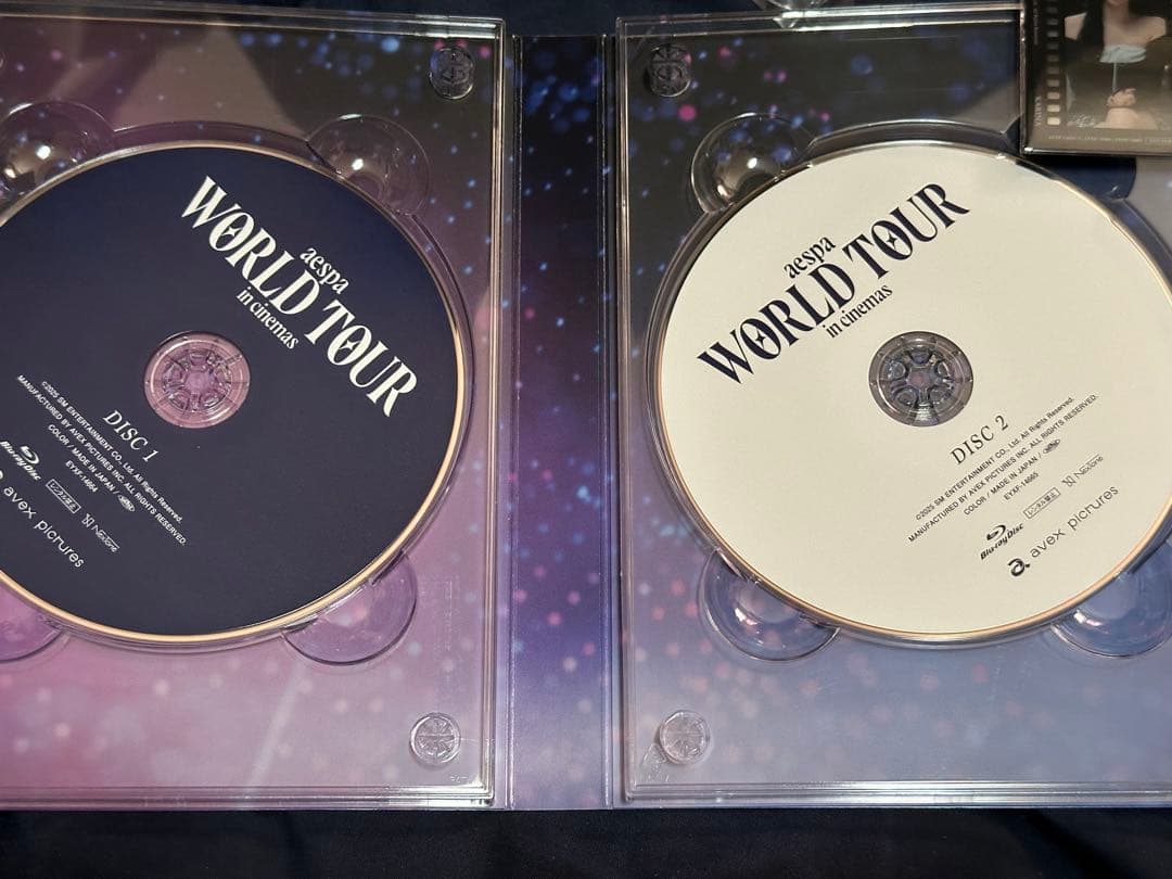 aespa: WORLD TOUR in cinemas Blu-ray　限定版