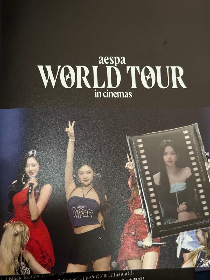 aespa: WORLD TOUR in cinemas Blu-ray　限定版