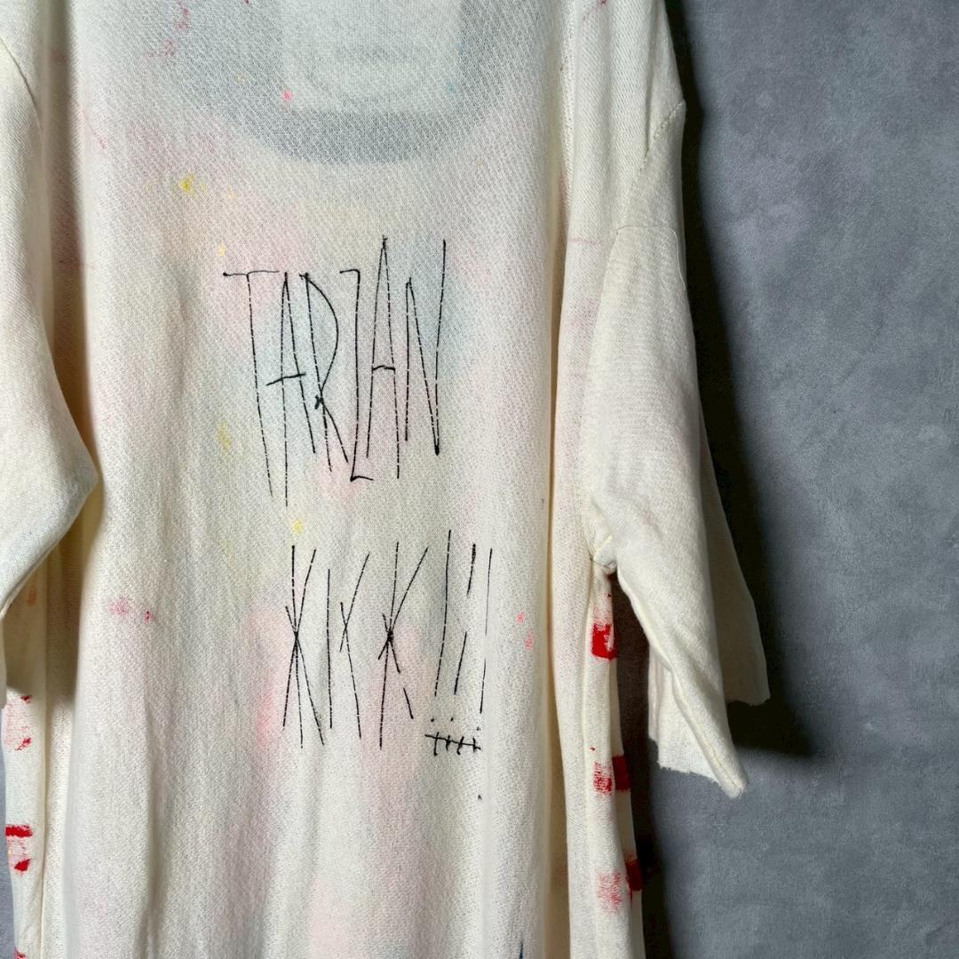 TARZANKICK! アート ペイント Tee サイケ GEZAN N1591