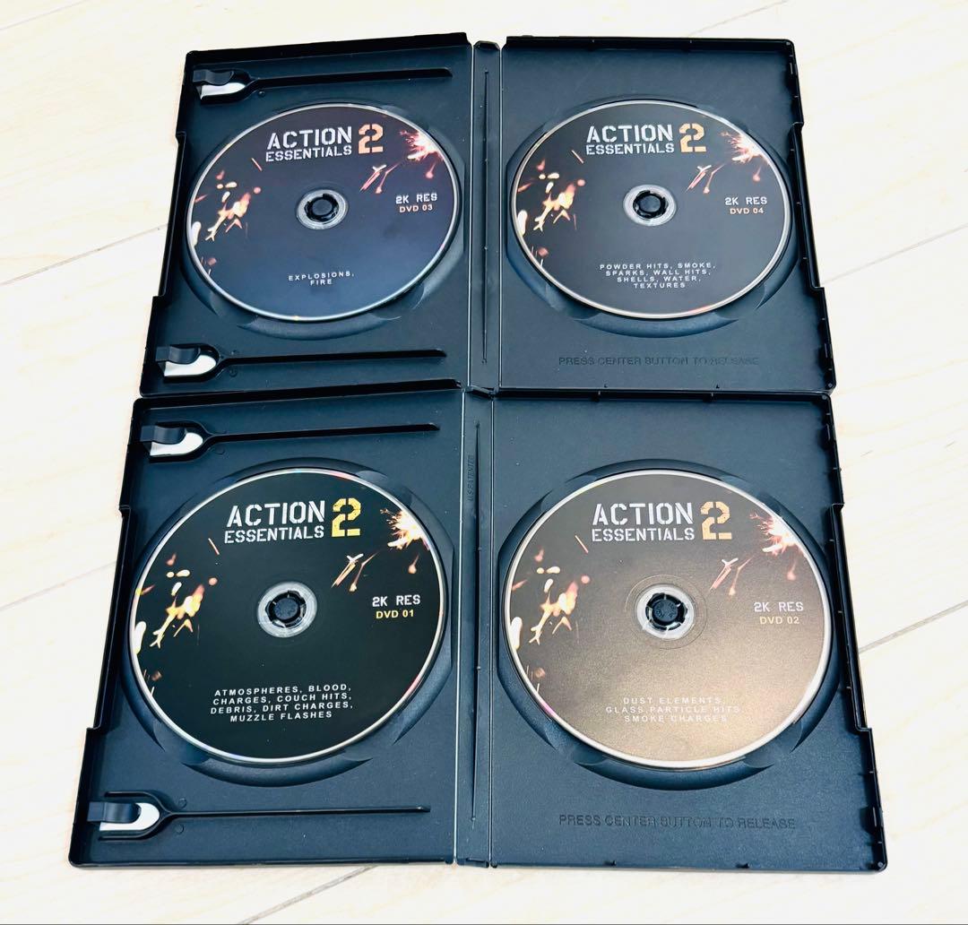 実写 VFX 素材集 DVD Action Essentials 2