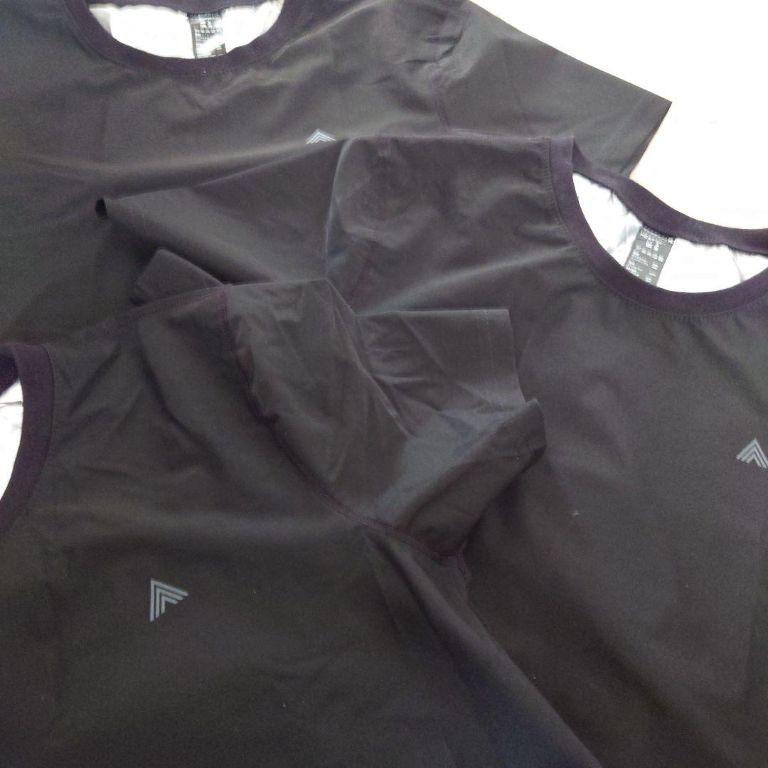 HEAT TRAP ブラック サウナスーツ L/M3着セット