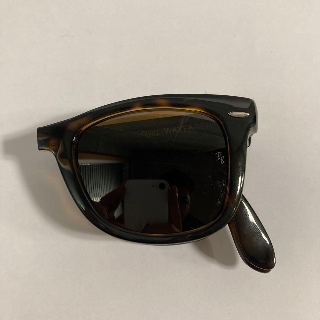 レイバン　RayBan Wayfarer 折り畳み　ブラウン　サングラス　山P