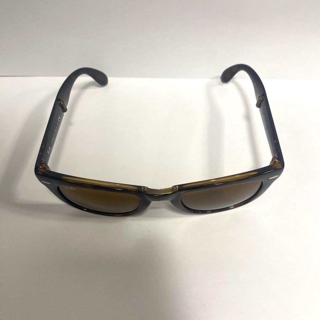 レイバン　RayBan Wayfarer 折り畳み　ブラウン　サングラス　山P