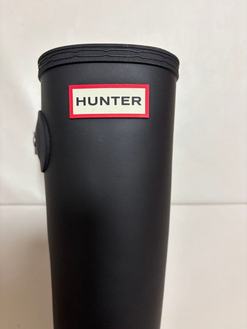【試着のみ】【早い者勝ち】超美品HUNTER ブラック 長靴　24cm