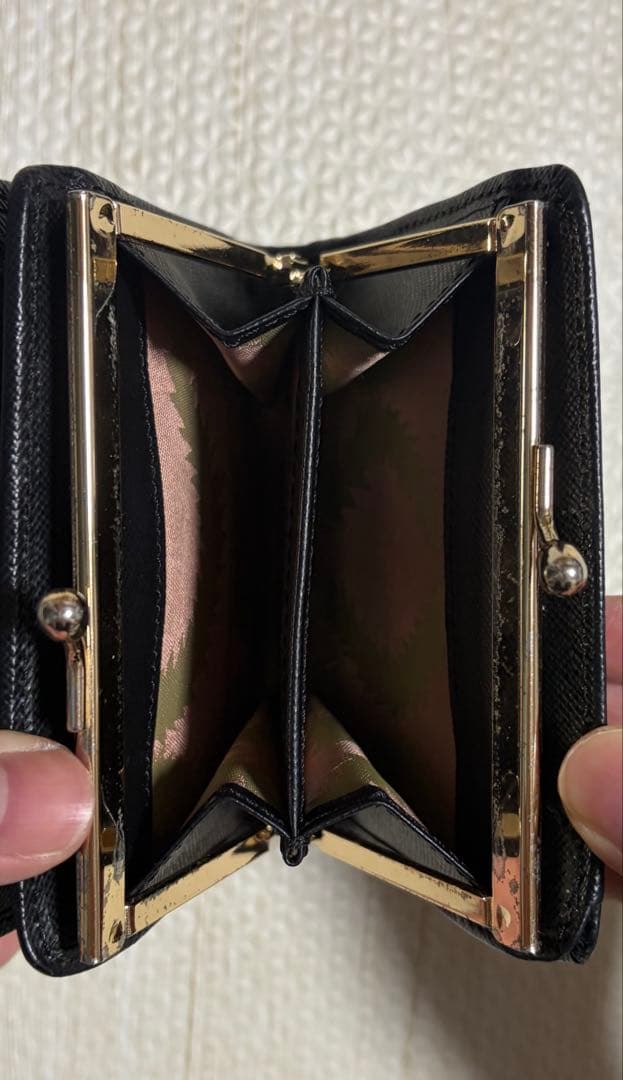 Vivienne Westwood がま口小銭入れ付き二つ折り財布