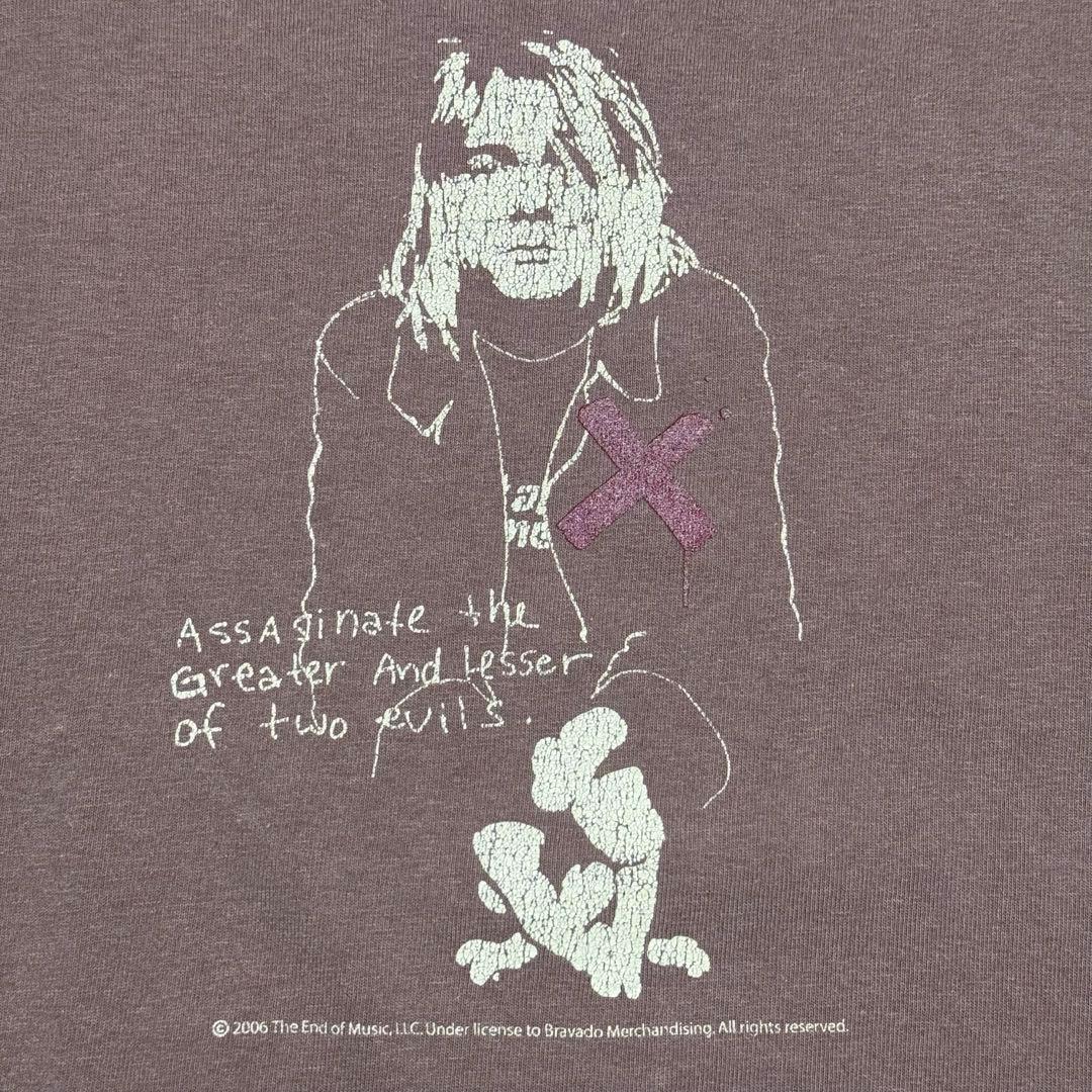 X*U様 00's NIRVANA カートコバーン END OF MUSIC T