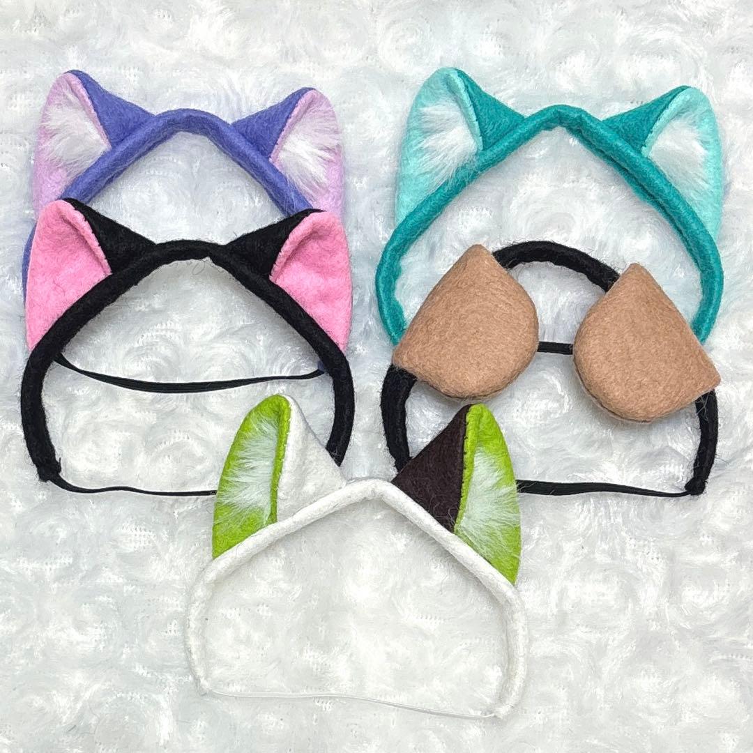 【こるこ】ちびぐるみ ねこ耳カチューシャ（ヒプノシスマイク）