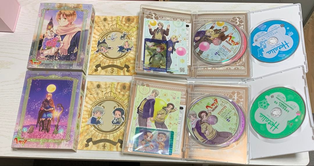 ヘタリア World series DVDアニメイト限定版 全巻セット 8巻