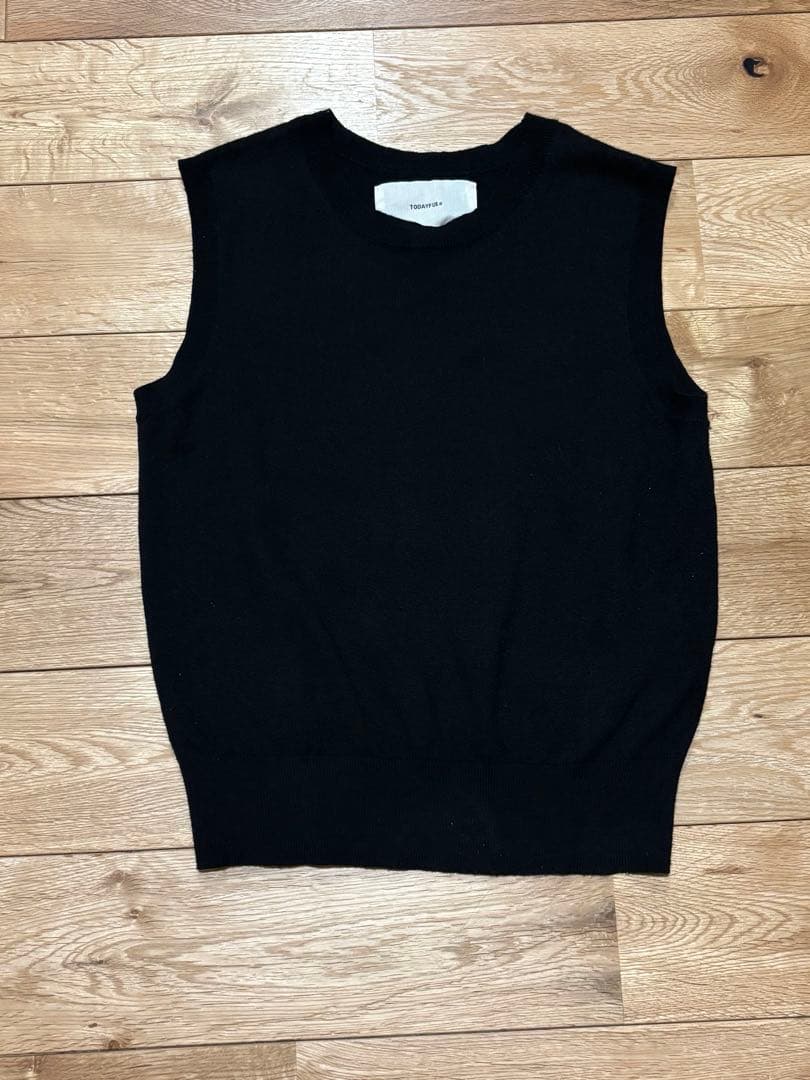 TODAYFUL 2set Useful Knit ブラック