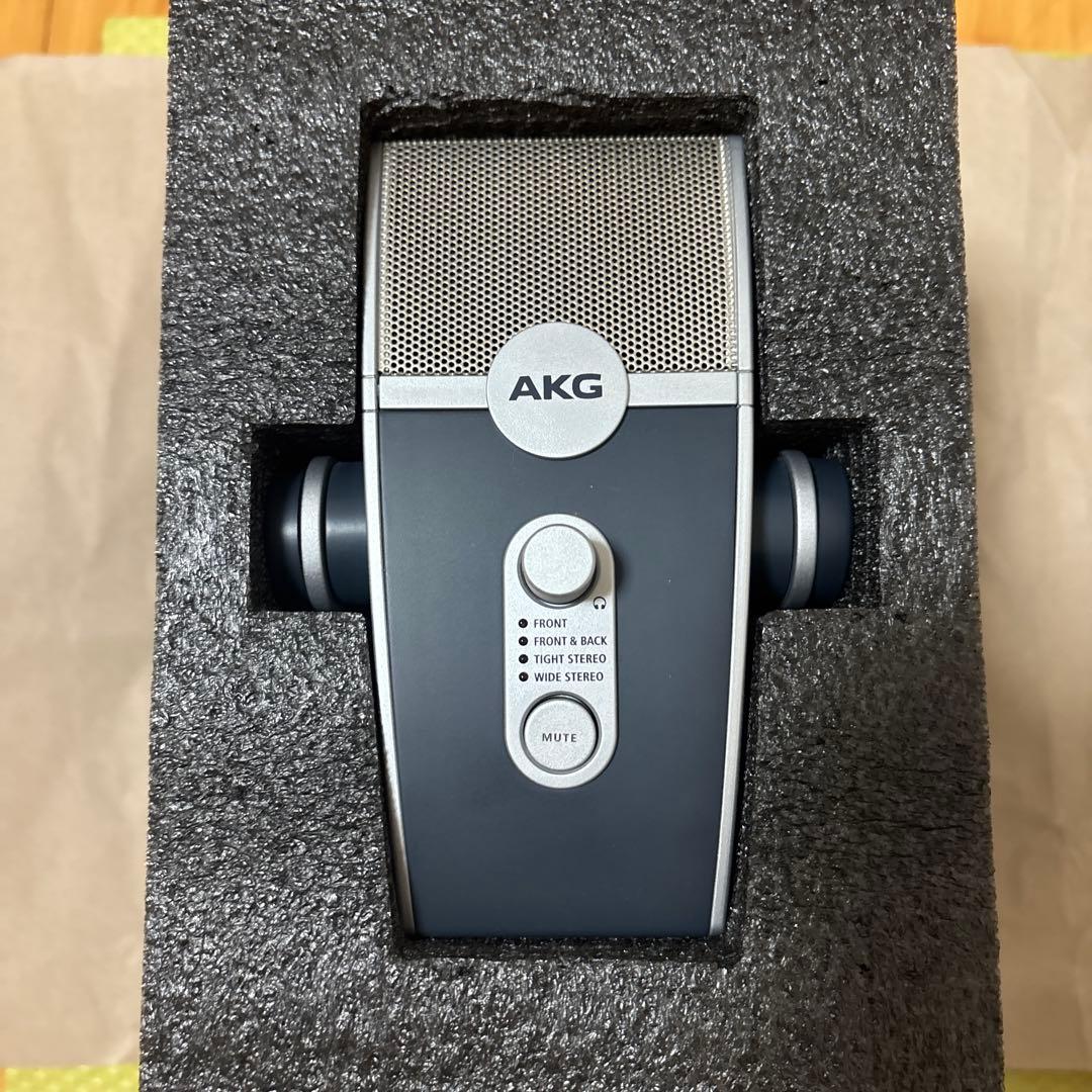 AKG コンデンサーマイク USB接続