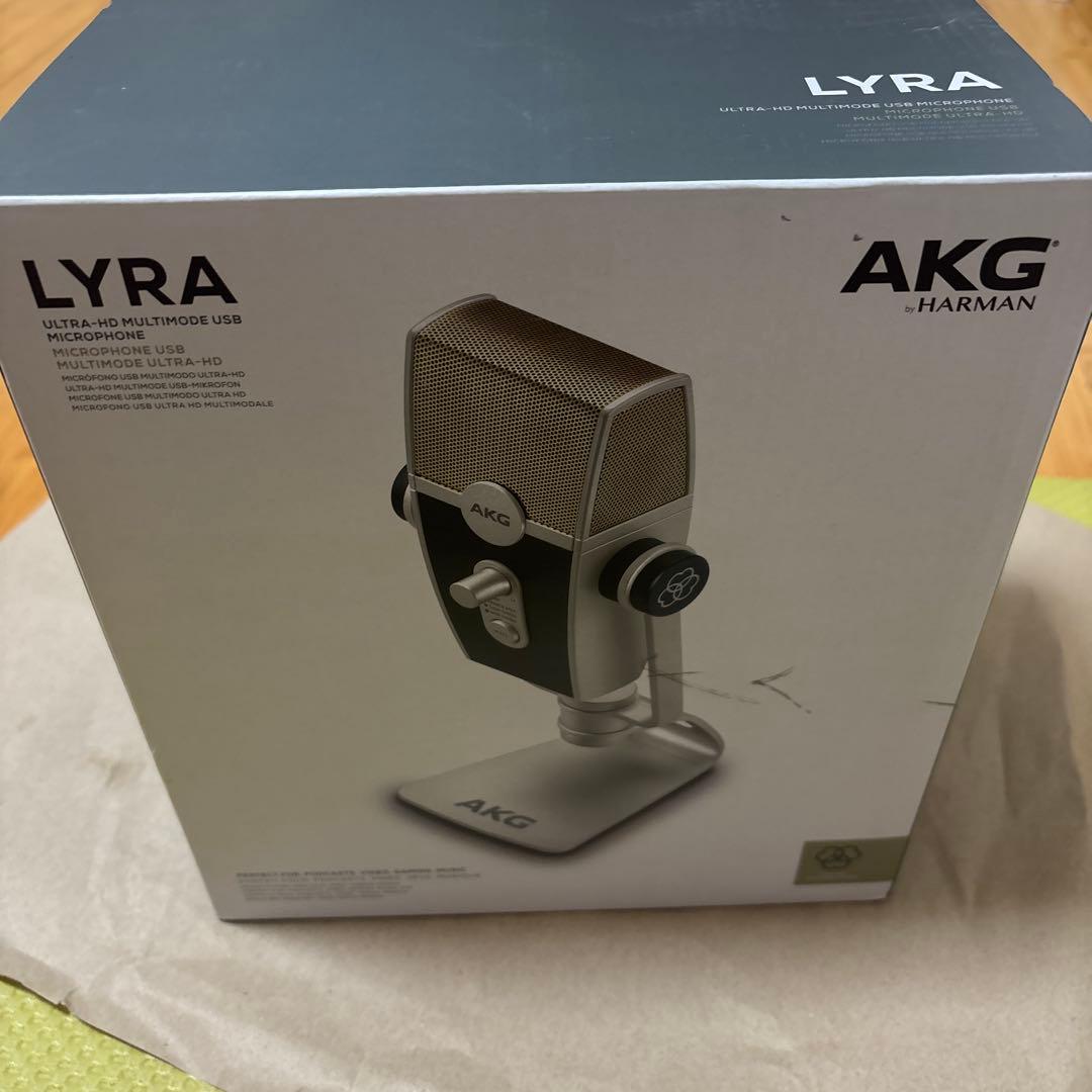 AKG コンデンサーマイク USB接続