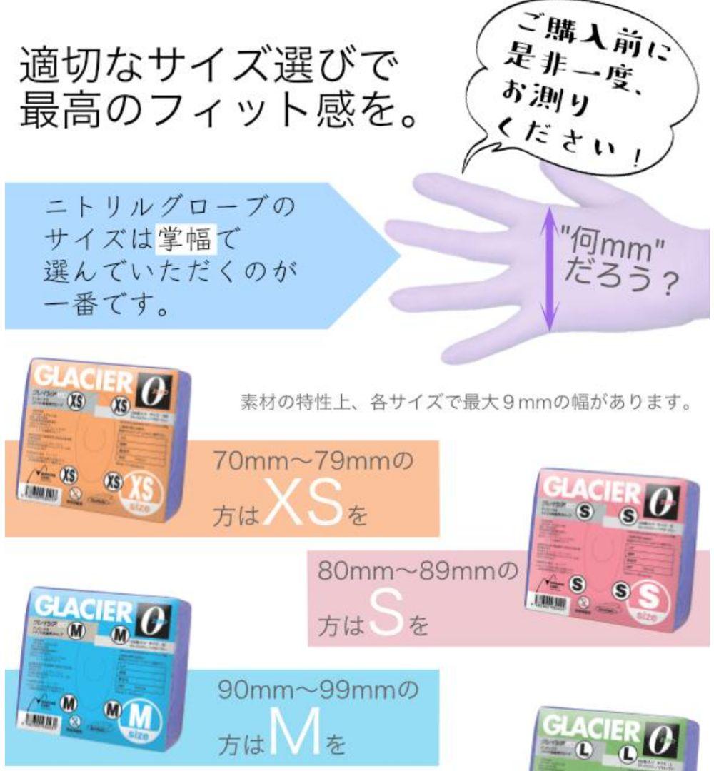使い捨て極薄手袋 サイズＳ3000枚 Ｍサイズ3000枚