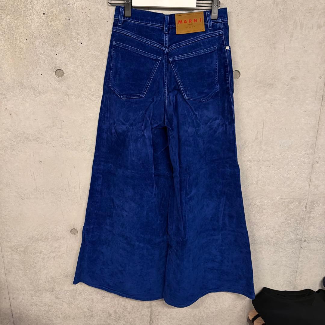 MARNIワイドベロアジンズ⭐︎送料無料