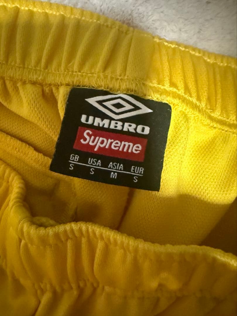 激レア色 supreme×umbro トラックパンツ